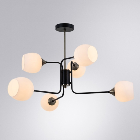 Люстра на штанге Arte Lamp Skat A3564PL-6BK 