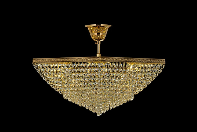 Потолочная люстра с лампочками Arti Lampadari Nobile E 1.3.30.502 G+Lamps 