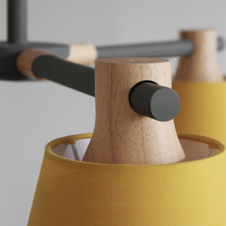 Люстра на штанге Natura A WHITE 6 ImperiumLoft NATURAAW01 (177987-26) 