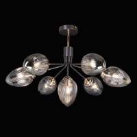 Люстра потолочная с лампочками DeMarkt 463012307+Lamps