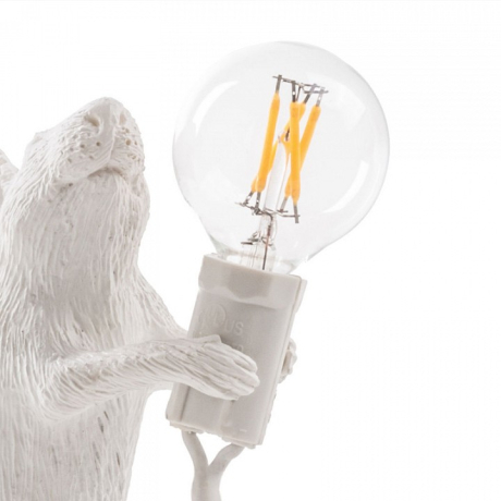 Лампа светодиодная Seletti Mouse Lamp E14 1Вт K 15220L 