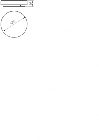 Светильник потолочный Arte Lamp AQUA-TABLET LED A6824PL-1WH 