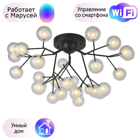 Потолочная люстра F-Promo Ligamentum с поддержкой Маруся 2481-9U-М 