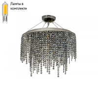 Подвесная люстра с лампочками Arti Lampadari Milano E 1.5.D50.503 N+Lamps