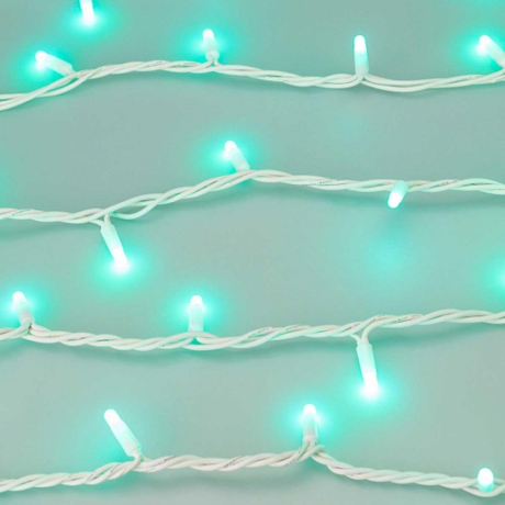 Уличная светодиодная гирлянда Ardecoled нить 24V разноцветная ARD-String-Pro-10000-White-100Led-Milk-Live RGB-DMX 031756 