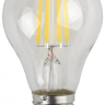 Лампа светодиодная филаментная ЭРА E27 9W 4000K прозрачная F-LED A60-9W-840-E27 Б0043434 