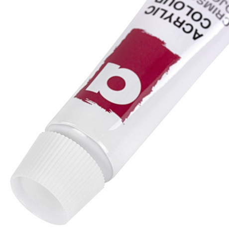 Нарушена упаковка!  <709800> Краски акриловые художественные 12 цветов в тубах по 12 мл, BRAUBERG HOBBY, 192403