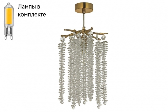 Подвесная люстра с лампочкой Dio D arte Tavenna H 1.5.21.100 A+Lamps 