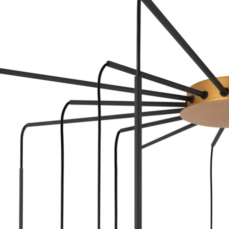 Люстра паук Maytoni Branch MOD176PL-16G 