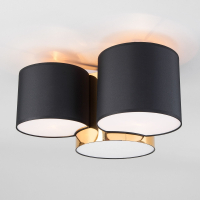 Потолочный светильник TK Lighting 3445 Mona Black/Gold (a055677)