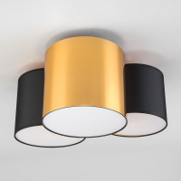 Потолочный светильник TK Lighting 3445 Mona Black/Gold (a055677)