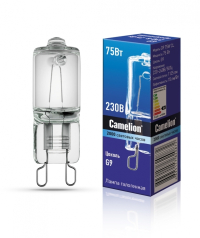 Нарушена упаковка! <189048> Галогенная лампа G9 75W Camelion G9 75W CL (5618)