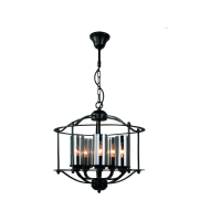 Подвесная люстра с лампочками Favourite Kiara 2057-5P+Lamps E14 Свеча