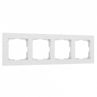 Рамка на 4 поста Werkel Hammer белый W0042401
