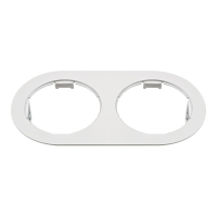 Рамка на 2 светильника Lightstar Domino 214656