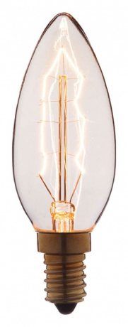 Лампа накаливания Loft it Edison Bulb E14 60Вт K 3560