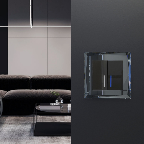 Рамка на 1 пост (черный) Werkel W0011208