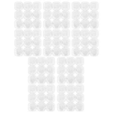 Нарушена упаковка! <672485> Крючки самоклеящиеся для гирлянд и проводов 1,5х1,5см, КОМПЛЕКТ 90 шт., LAIMA Home, 608797 (608797)