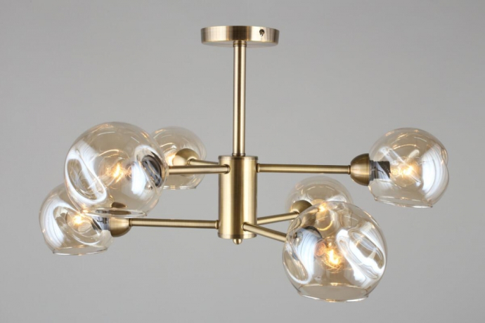 Люстра потолочная с лампочками Omnilux OML-93307-06+Lamps 