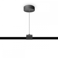 Нарушена упаковка!  <284382> Комплект подвесной для однофазного трека 1м. Ambrella light Track System  BK GL7033