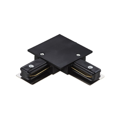 Однофазовый L-образный соединитель для встраиваемого шинопровода Barra Lightstar 501127 