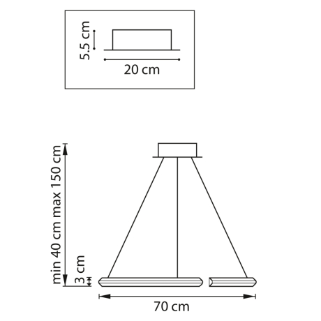 Люстра подвесная Virata Lightstar 814213 