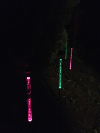 Садовый светильник Пузырьки на солнечной батарее, 4 шт Эра ERASF024-22 (Б0044231)