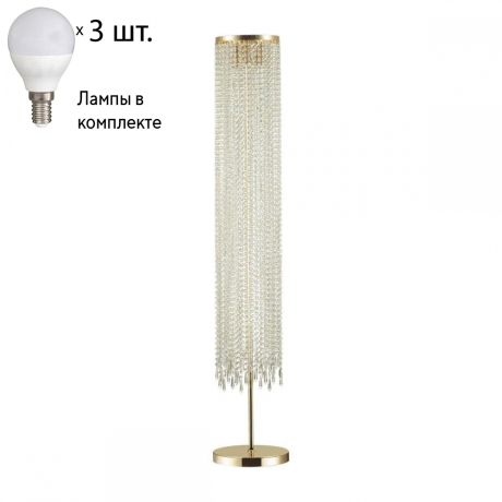 Торшер Odeon Chokka с лампочками 5028/3F+Lamps E14 P45 