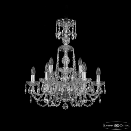 Подвесная люстра Bohemia Ivele Crystal 1402 1402/6+3/195/XL-64 Ni 