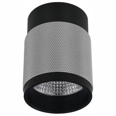 Накладной светильник iLedex Delta 1955-10W-3000K-36 BK+SL 