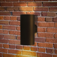 Фасадный светильник Arte Lamp Alcyone A6109AL-2BK