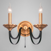 Бра Eurosvet Lazzaro 60098/2 черный a045209