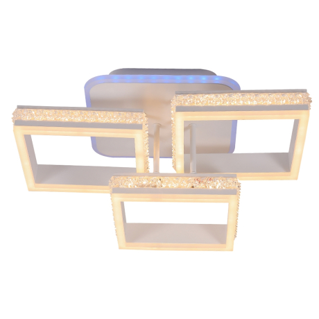 Потолочный светодиодный светильник с пультом ДУ Profit Light 6002/3 WHT 