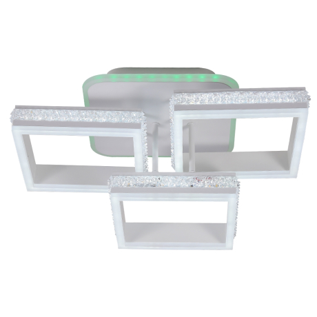 Потолочный светодиодный светильник с пультом ДУ Profit Light 6002/3 WHT 