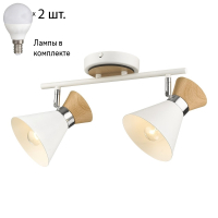 Спот с лампочками Velante 218-007-02+Lamps