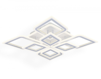 Потолочный светодиодный светильник с пультом Ambrella light ACRYLICA FA8911