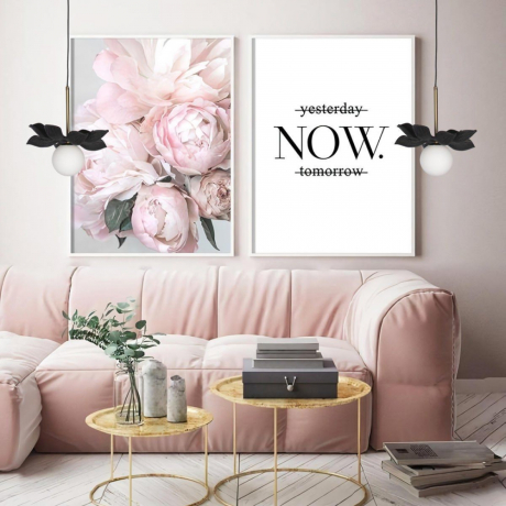 Светильник подвесной с Led лампочками в комплекте LOFT IT 10213/B Black+Lamps 