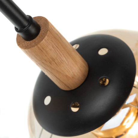 Потолочная люстра Oxford Arte lamp Oxford с поддержкой Алиса A2716PL-8BK-A 