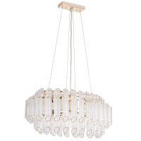 Подвесная люстра в спальню с 5 LED лампами. Комплект от Lustrof №193218-709171