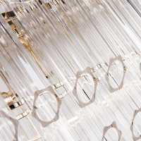 Подвесная люстра в спальню с 5 LED лампами. Комплект от Lustrof №193218-709171