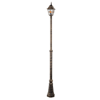 Уличный столб с лампочкой Arte lamp A1542PA-1BN+Lamps