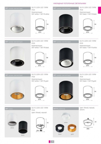 Кольцо декоративное Italline SKY SKY R white 