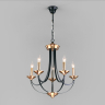 Подвесная люстра Eurosvet Lazzaro 60098/5 черный a045210 