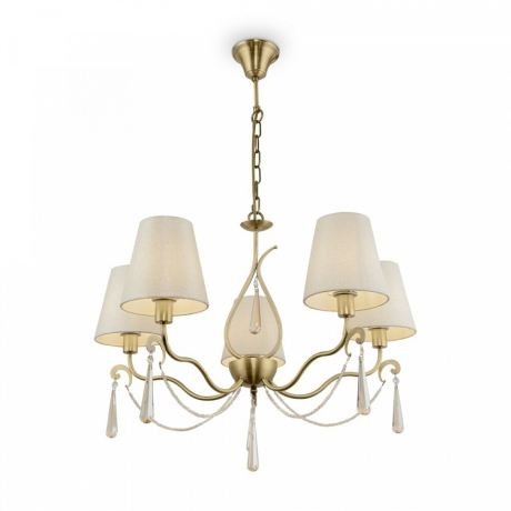 Люстра подвесная Freya Madeline FR2019PL-05BS 