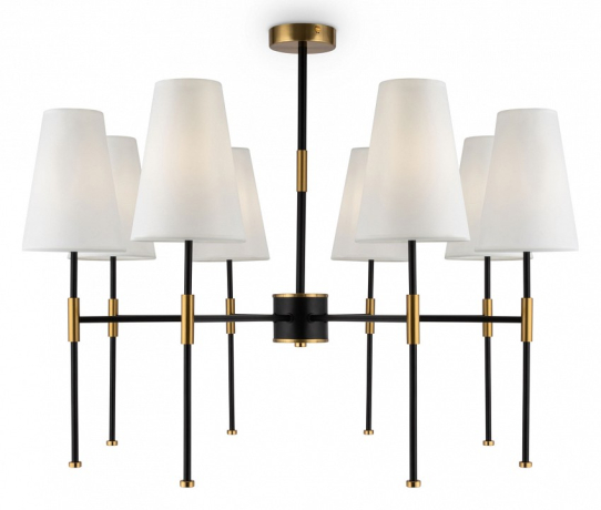 Люстра на штанге Freya Tida FR5196PL-08BBS 