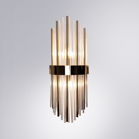 Настенный светильник с лампочками Arte lamp A1007AP-2GO+Lamps 